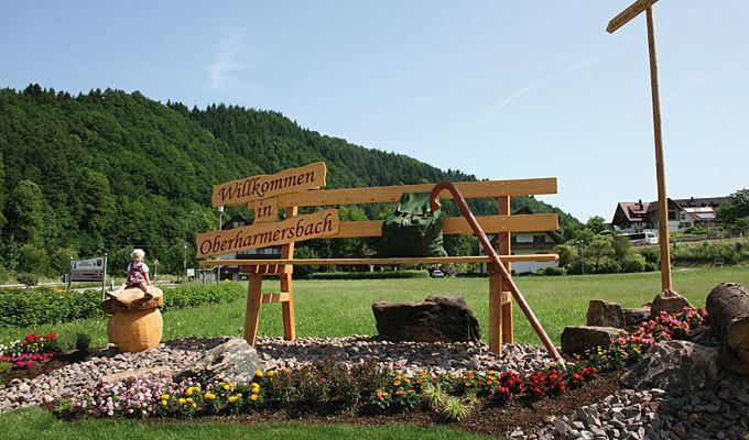 Pension Haus Rose Oberharmersbach Buitenkant foto