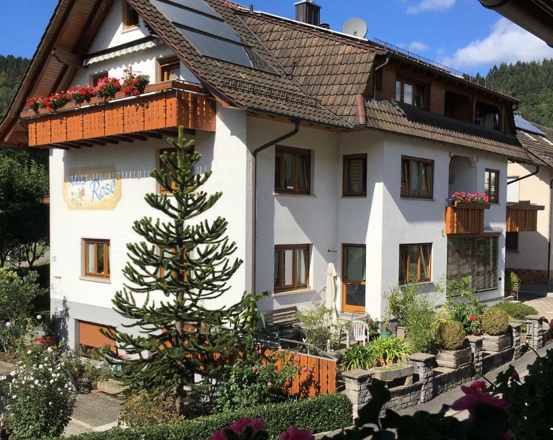 Pension Haus Rose Hotel Oberharmersbach Buitenkant foto